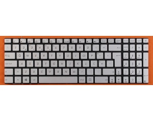 TECLADO ASUS N551JK PT PO PORTUGUS PRATA SC PID07233